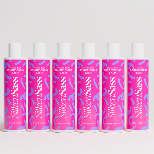 SILKEN SASS BOUNCE BACK CONDITIONING BALM 6 PACK (Worth £114)