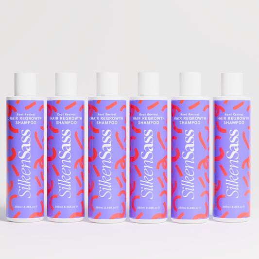 SILKEN SASS ROOT REVIVAL REGROWTH SHAMPOO 6 PACK (Worth £114)