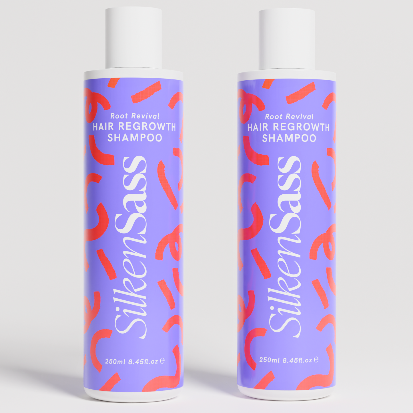Silken Sass Root Revival Regrowth Shampoo Duo (Worth £37.98)