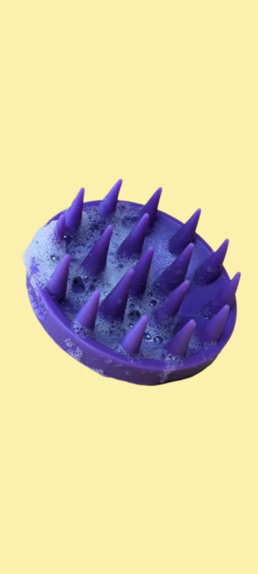 SOFT SILICONE SHAMPOO SCRUBBER