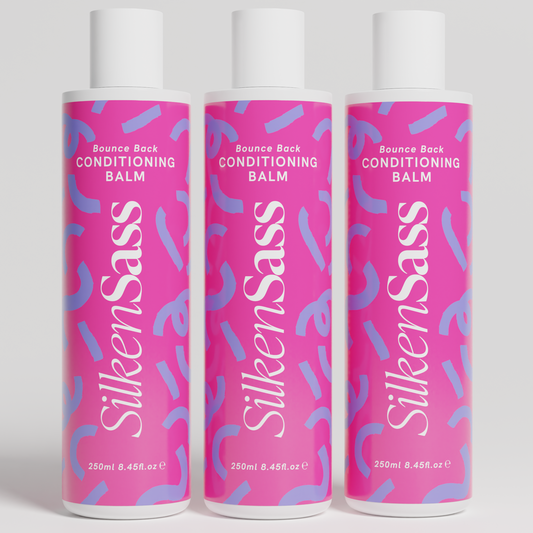 SILKEN SASS BOUNCE BACK CONDITIONING BALM TRIO
